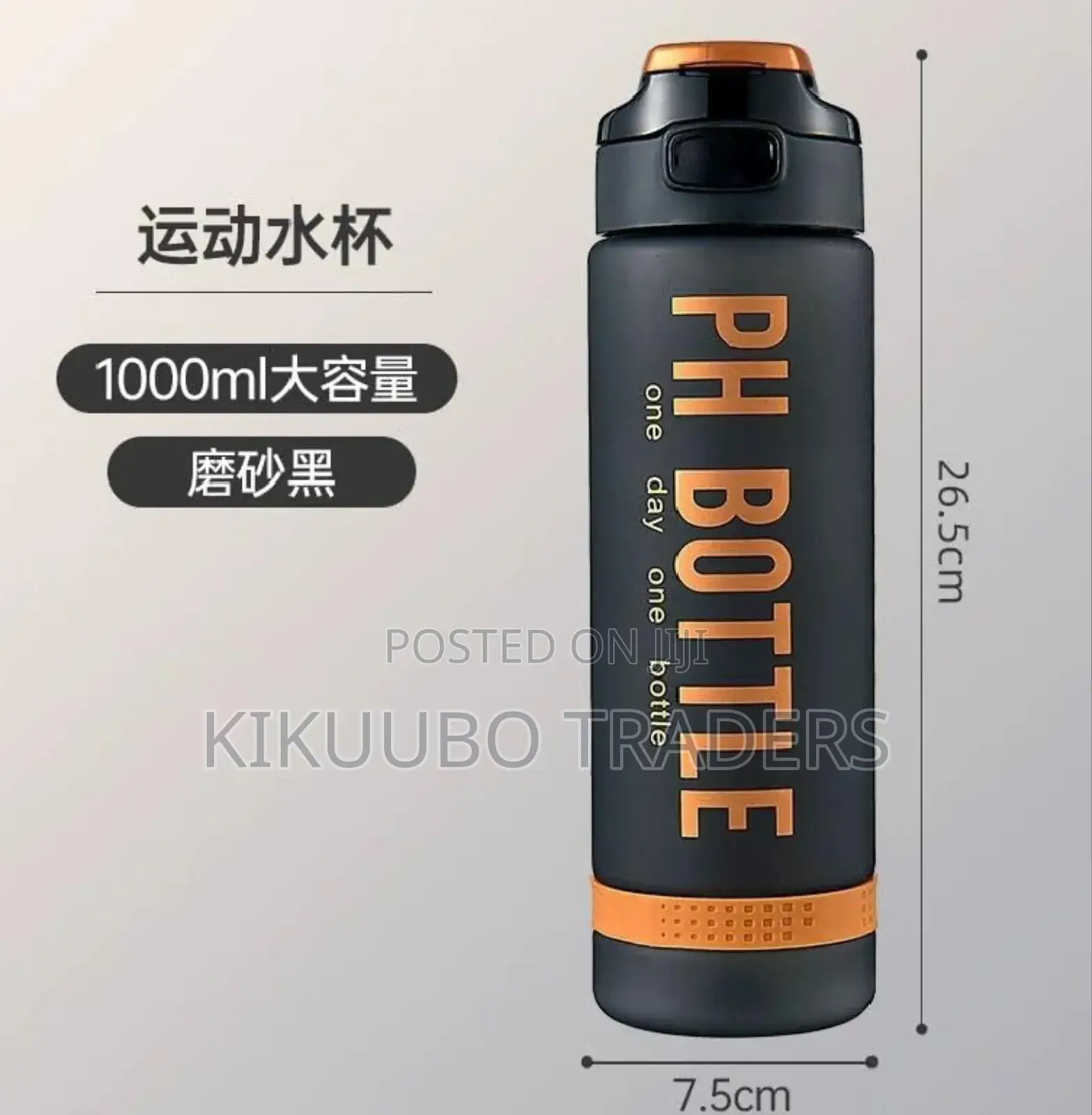 PH 1000ml Drinking Water Bottle