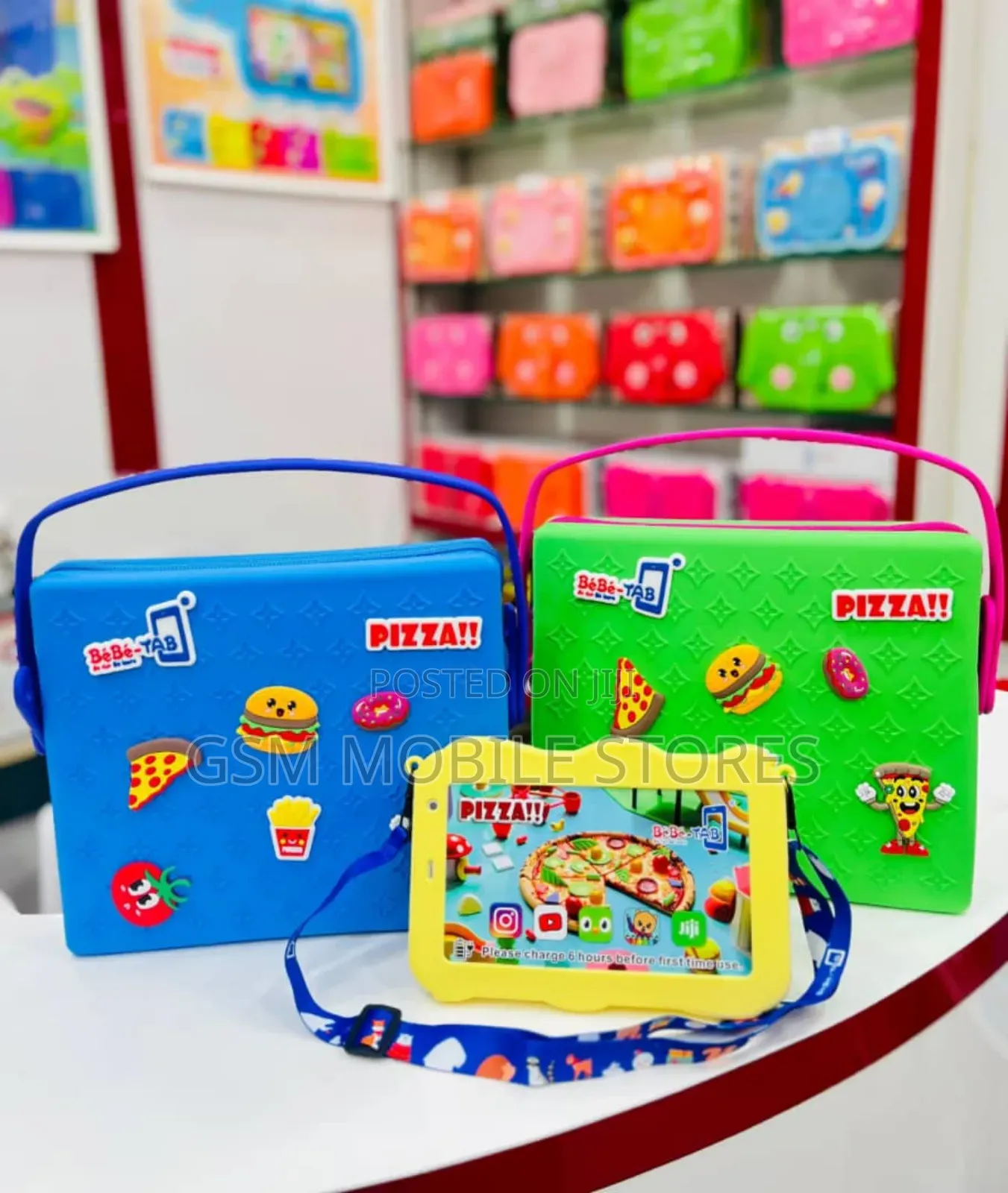 Bebe Tab Pizza 5G SIM Kids Learning Tablet 256GB, 6GB RAM