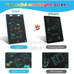 10"Inch LCD Writing Tablet Drawing Pads for Kids Colorful