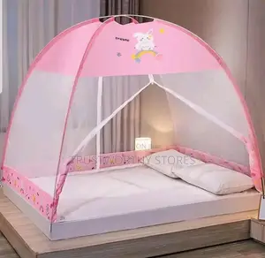 Tent/Curved Mosquito Net With a Zip-Size 4by6, 5by6 and 6by6