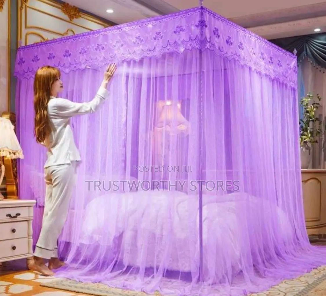 4stand Mosquito Nets - Size 4x6, 5x6 And 6x6