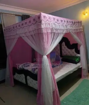4stand Strong and Durable Poles Mosquito Net With Curtain