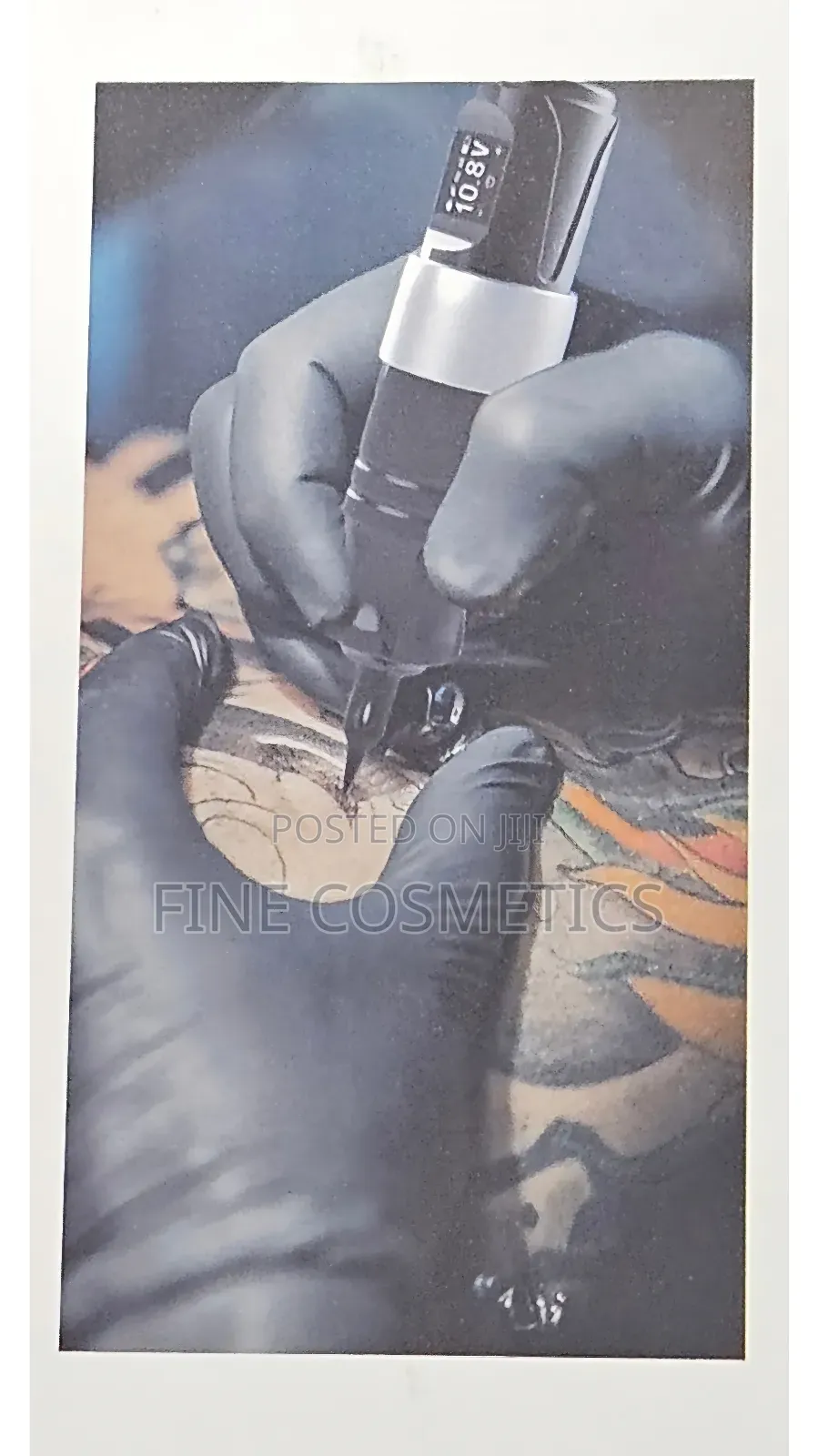 2 Batteries, Top Quality Rechargeable Wireless Tattoo Machine Gun