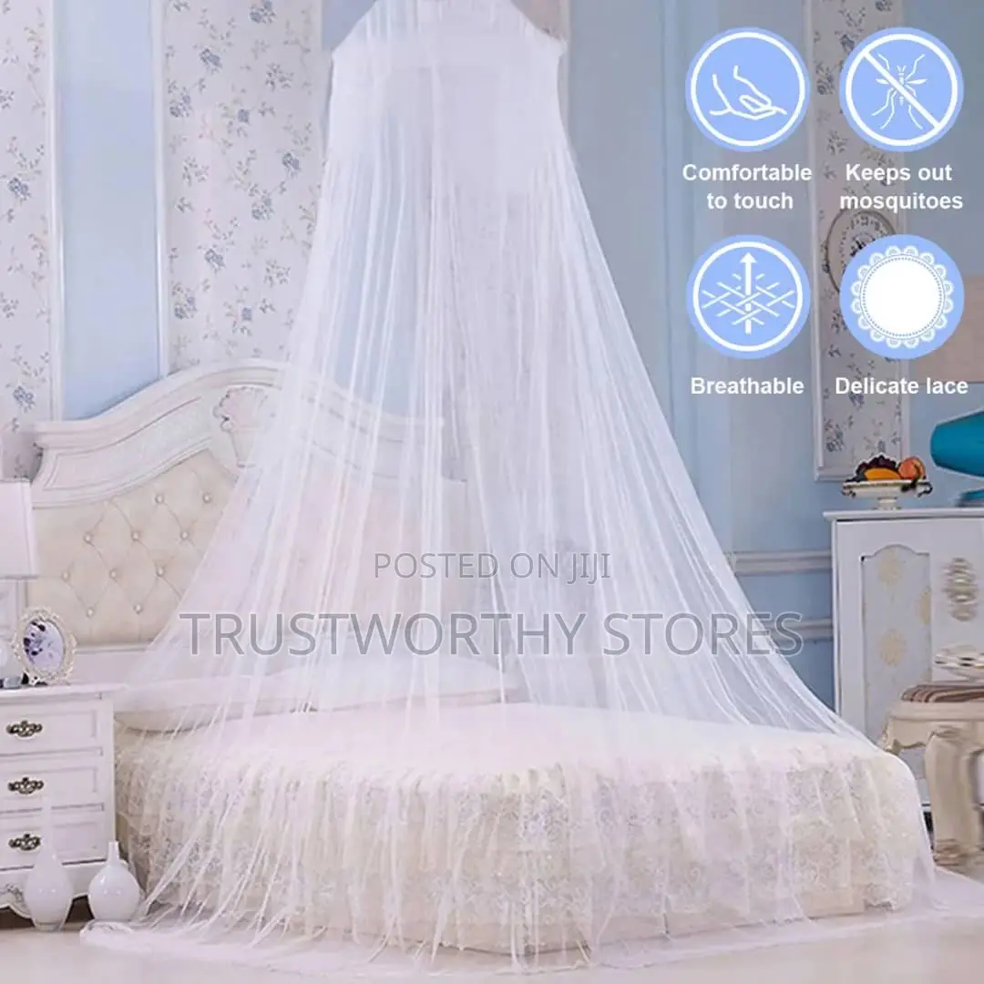 Shinelong Round Mosquito Net - 4x6, 5x6, 6x6 and King Size