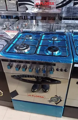 Florsa Full Gas Cooker - 4 Burner, 60x60cm, Auto Ignition