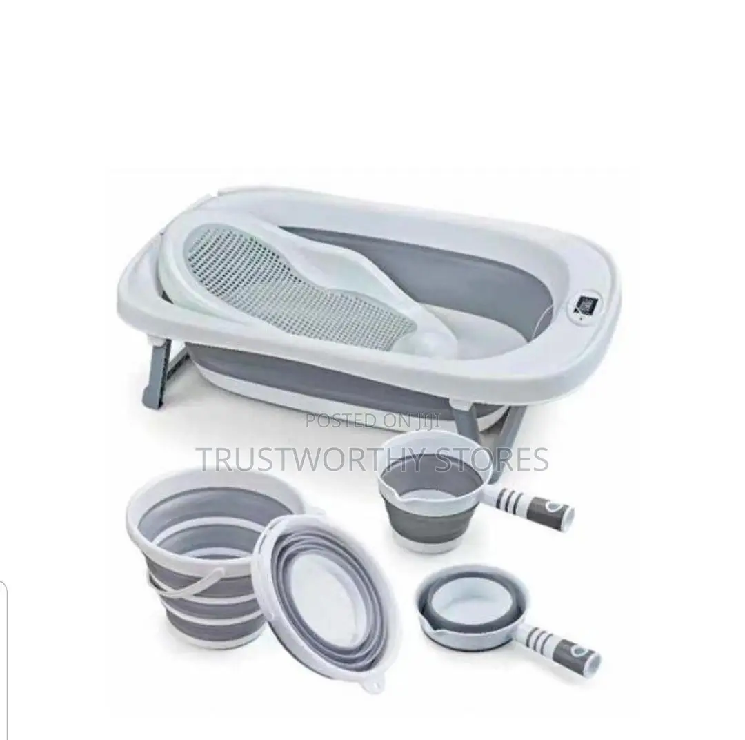 Foldable Baby Bathtub Set / 6pcs