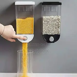 Wall Mounted Double Cereal Dispenser