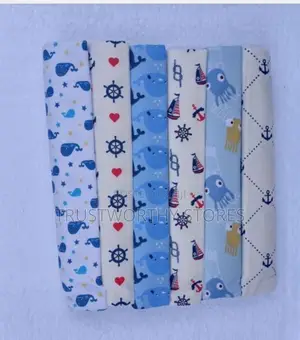 6pcs Newborn Cotton Bedsheets