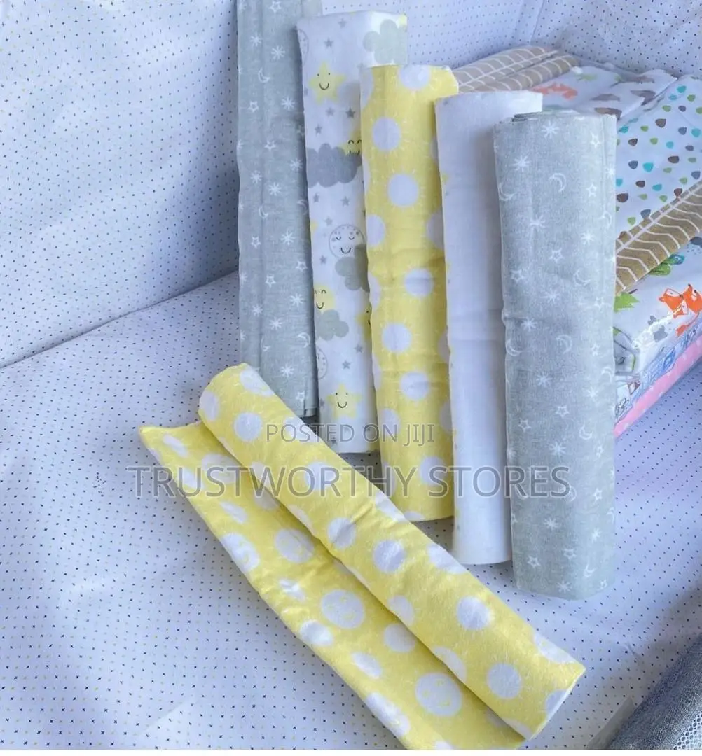 6pcs Newborn Cotton Bedsheets
