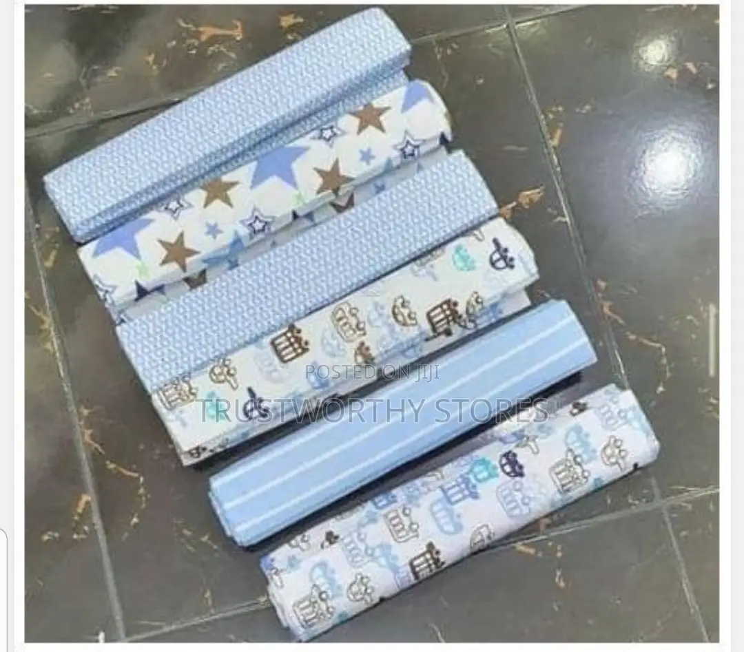 6pcs Newborn Cotton Bedsheets