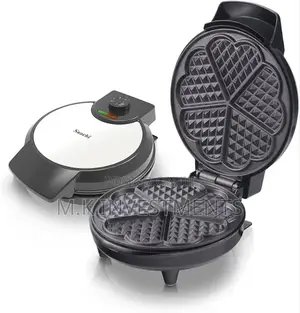 Photo - Saachi Waffle Maker With Mini Heart Shaped Waffle Grill