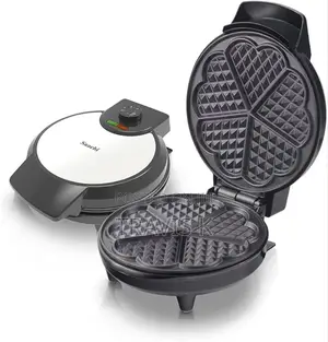 Saachi Waffle Maker With Mini Heart Shaped Waffle Grill
