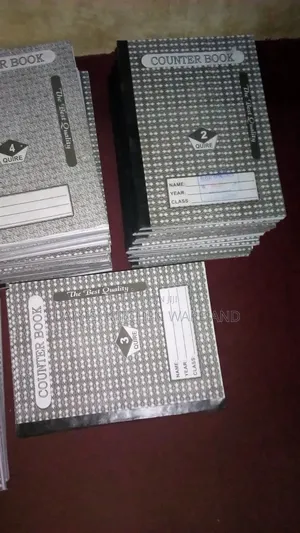 12pieces Adozen of 4 Quire Counter Books
