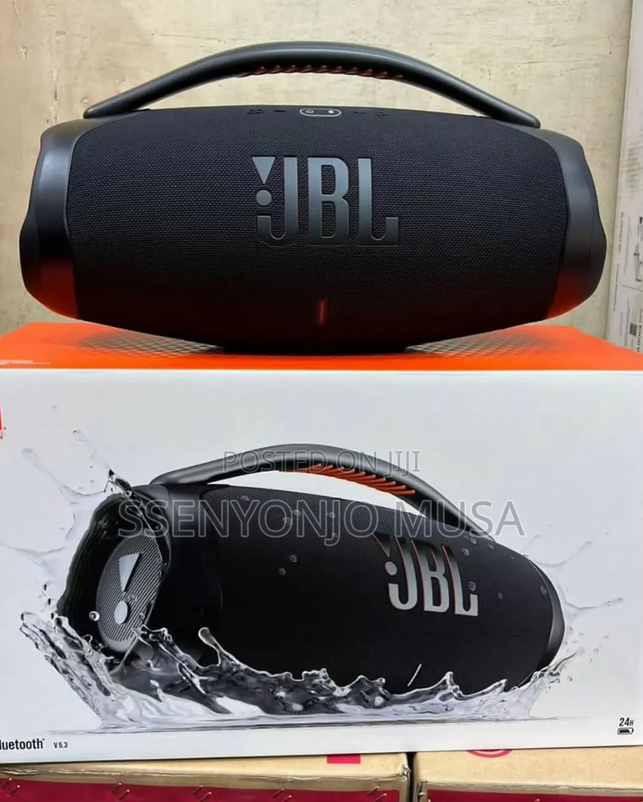 JBL Boombox 3 Wifi Portable Waterproof Bluetooth Speaker