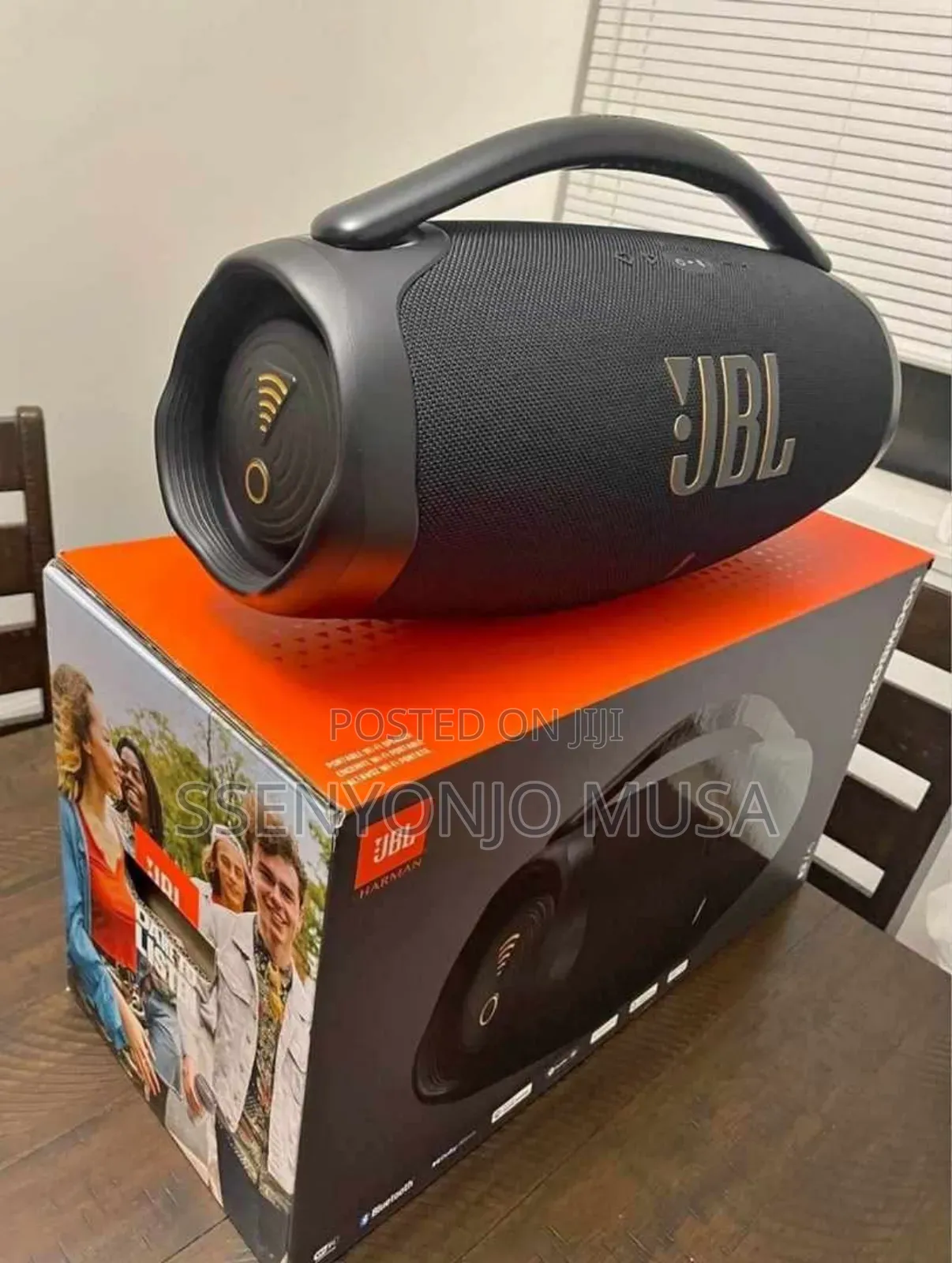 JBL Boombox 3 Wifi Portable Waterproof Bluetooth Speaker