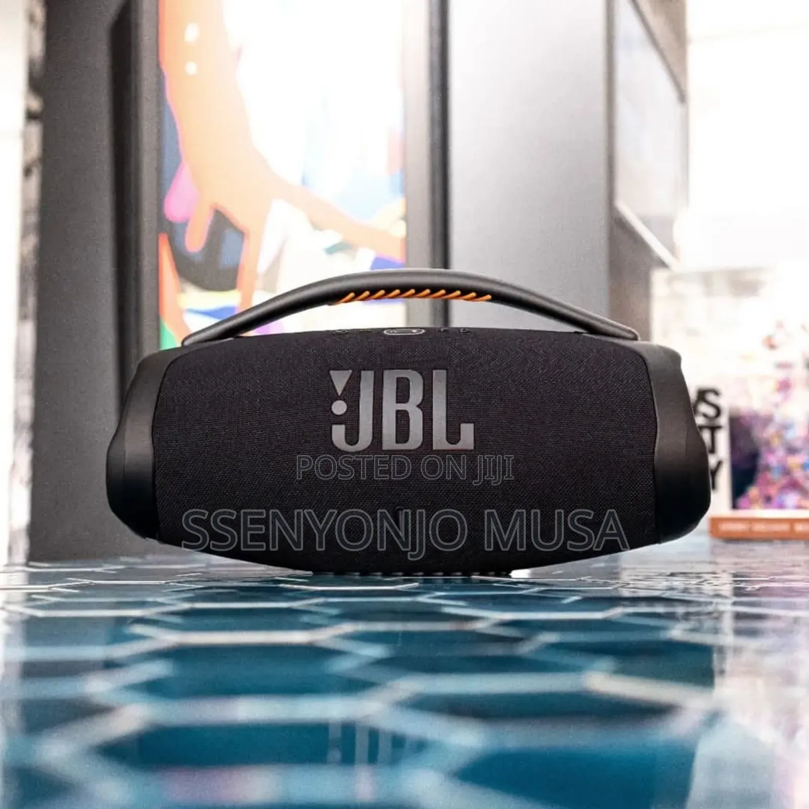 JBL Boombox 3 Wifi Portable Waterproof Bluetooth Speaker