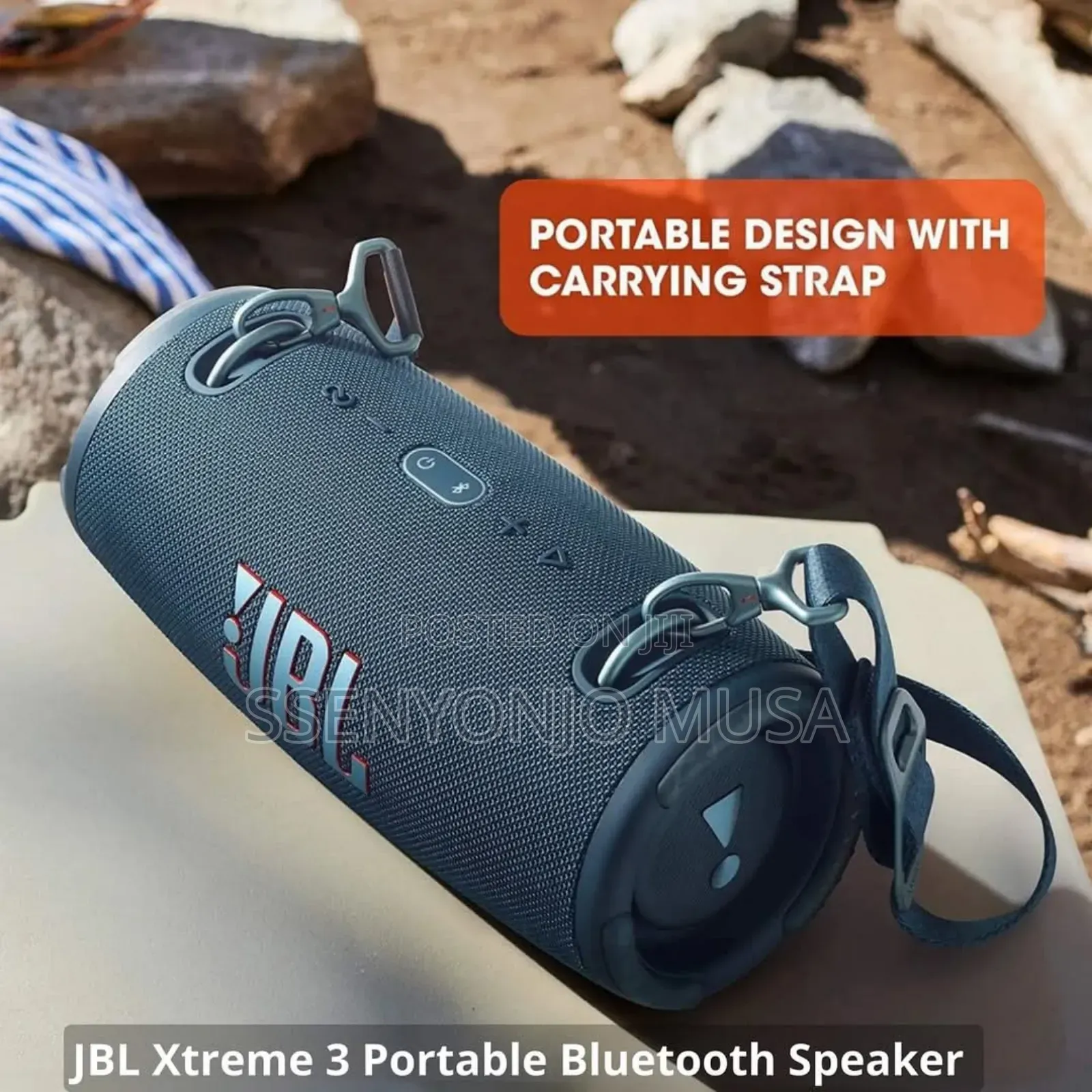 JBL Xtreme 3 Portable Bluetooth Speaker - 80w, Waterproof.
