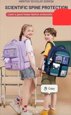 Large Capacity School Bag 6-13years
