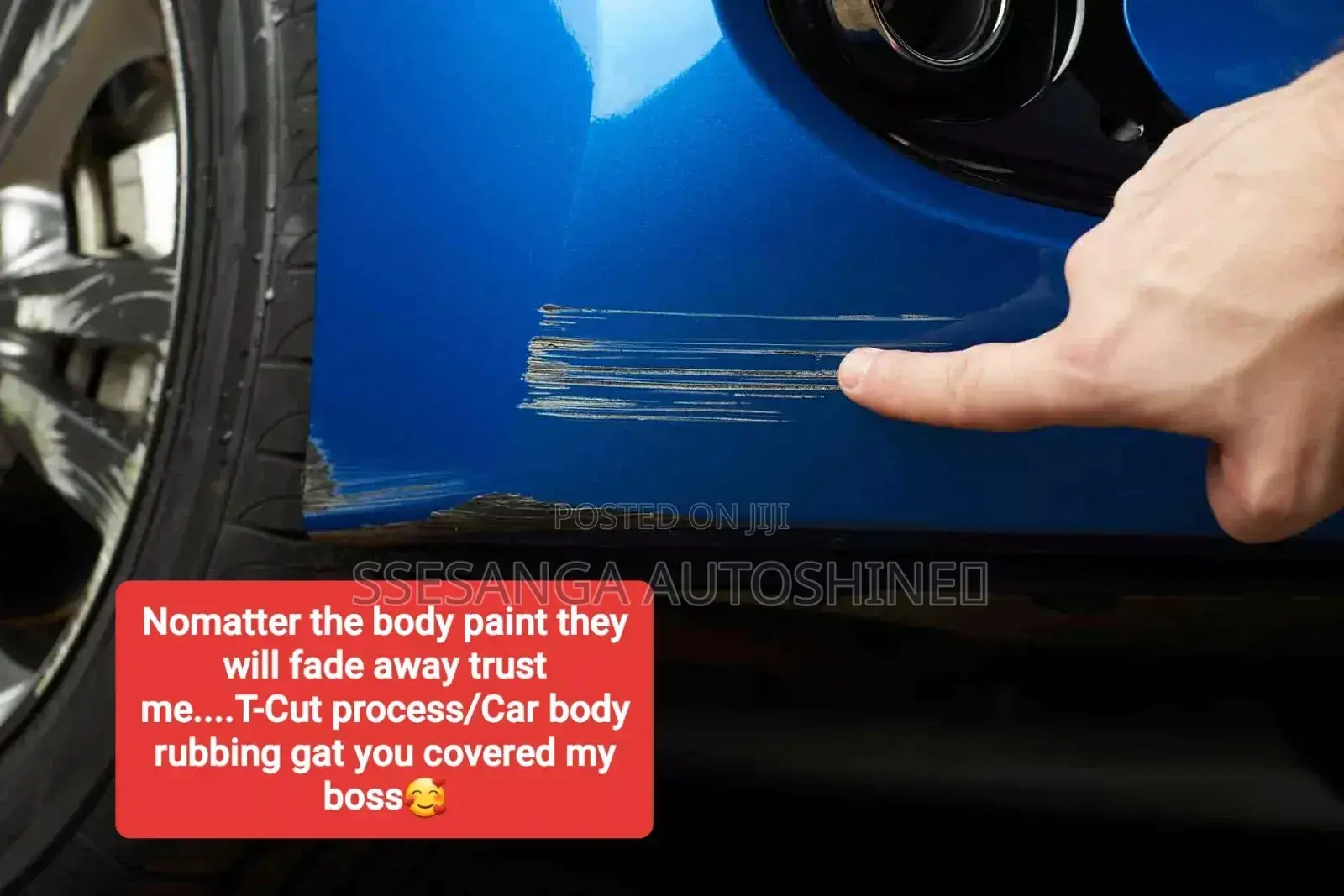 Mobile T-cut Work/Car Body Polishing For Scratches At Your Home Place
