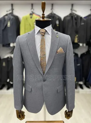 Classy Blazer Coat Gray