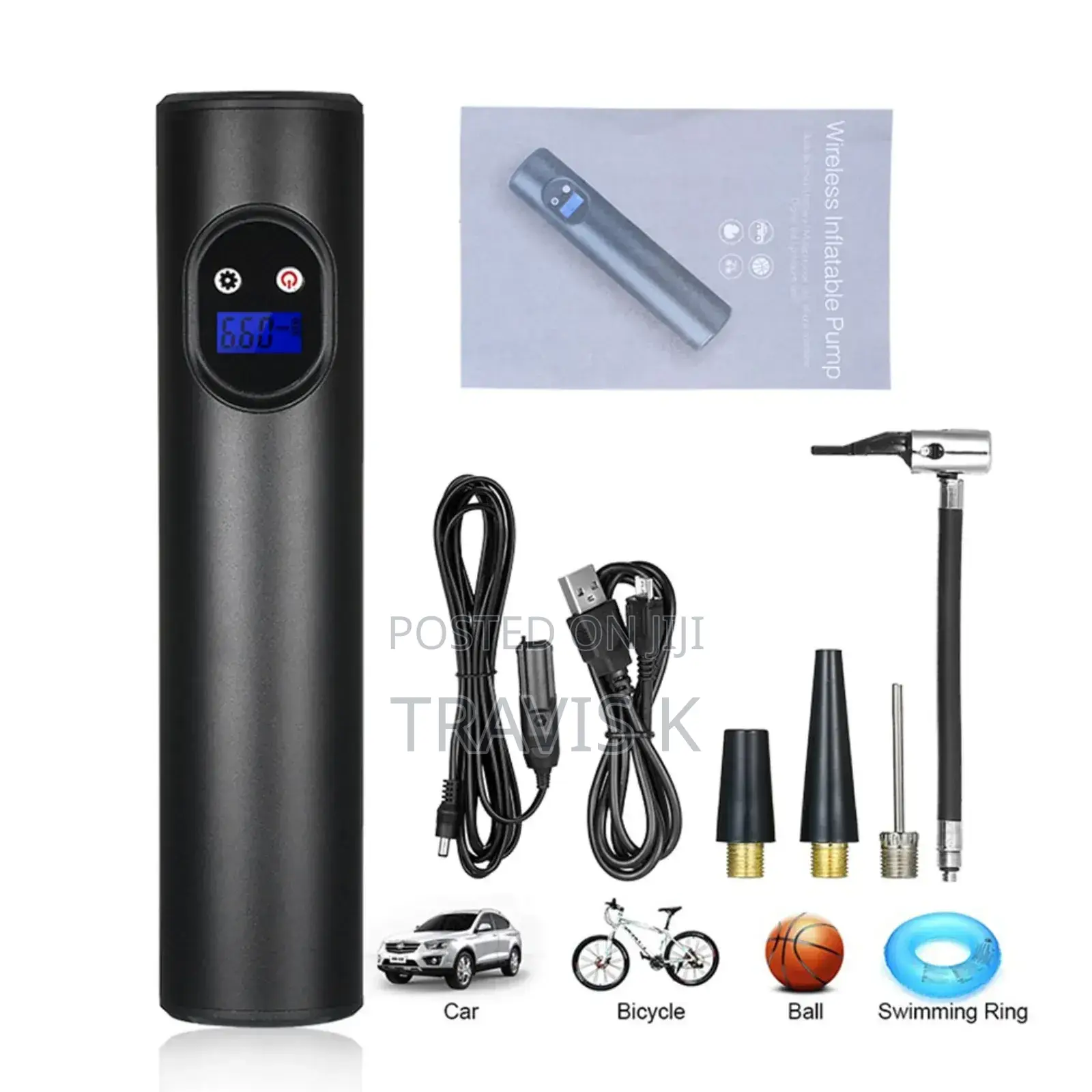 Rechargeable Wireless Air Pump