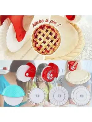 Pastry Dough Pizza Cake Pie Cutting Wheel Roller
