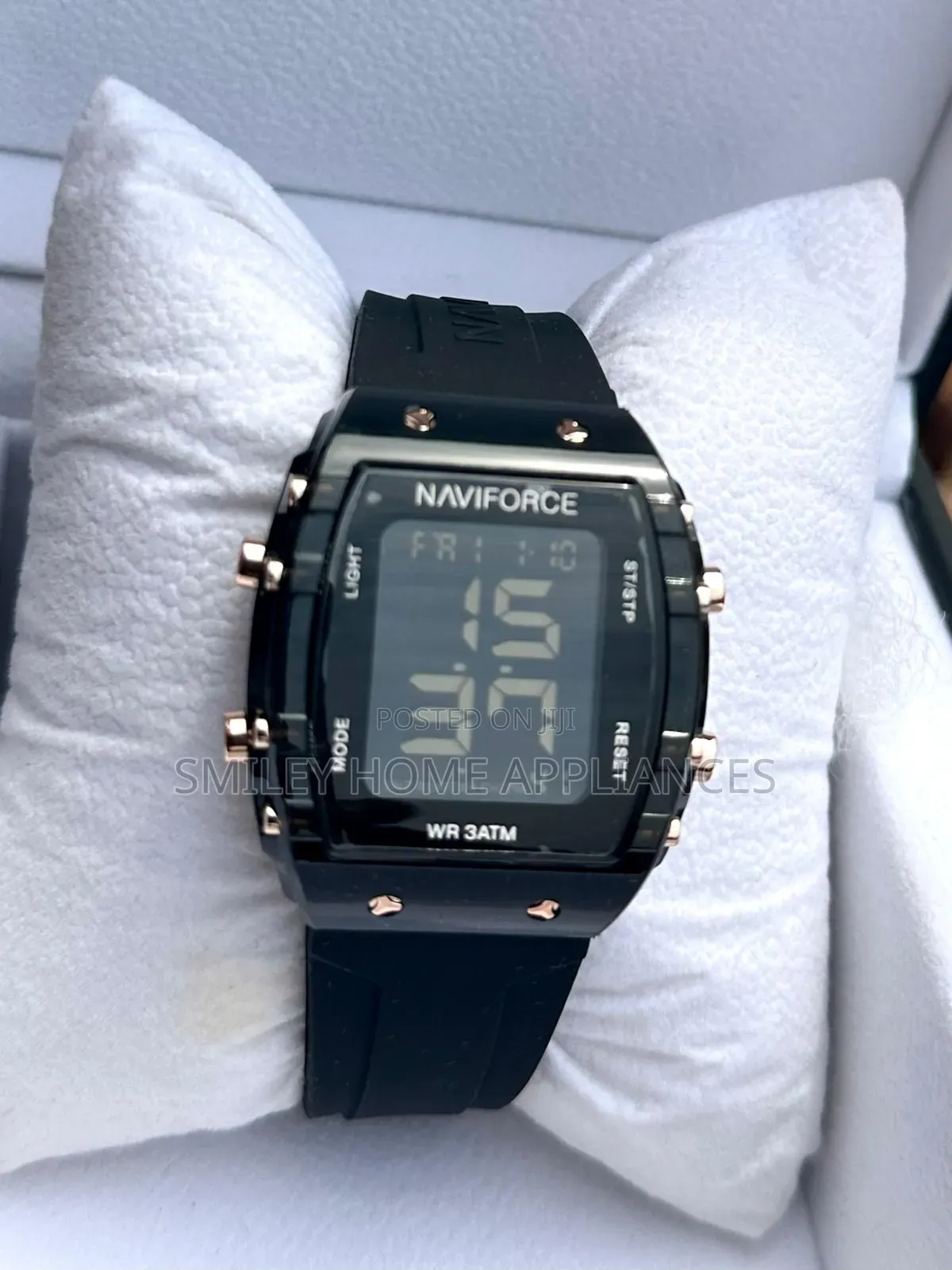 Naviforce Digital Fashionable Wrist Watch Black