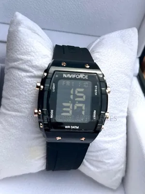Naviforce Digital Fashionable Wrist Watch Black