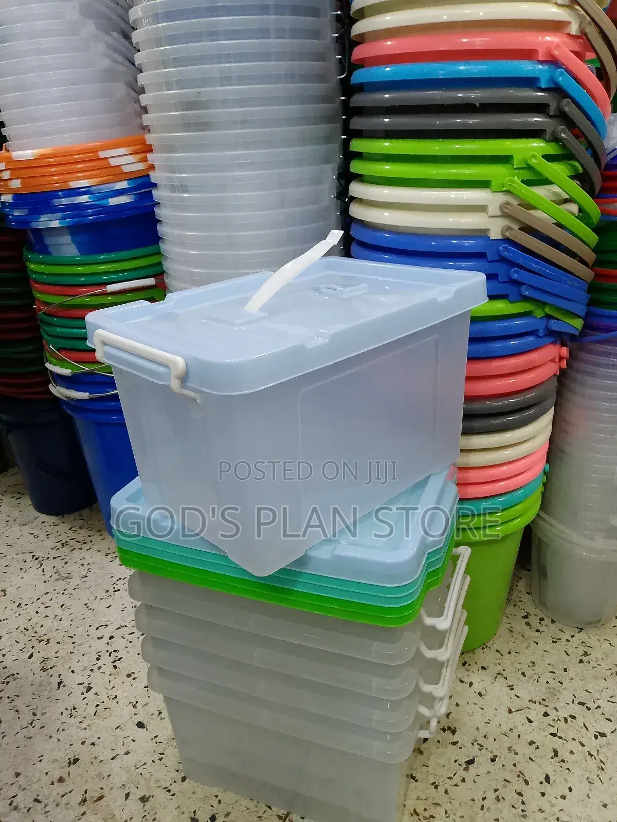 Small Plastic Storage Box (10litres) 1pc