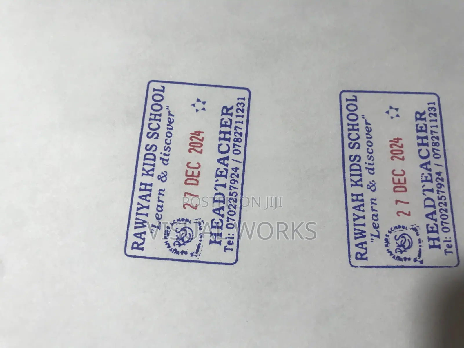 Stamps for Verification