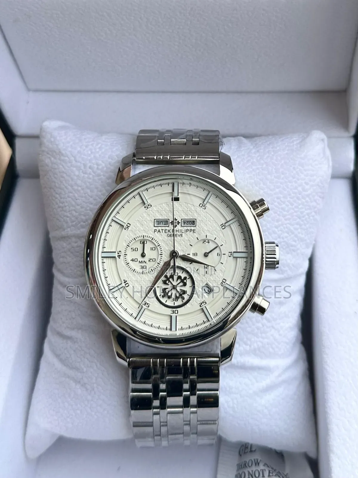 Brand New Patek Philippe Wrist Stylish Silver Watch