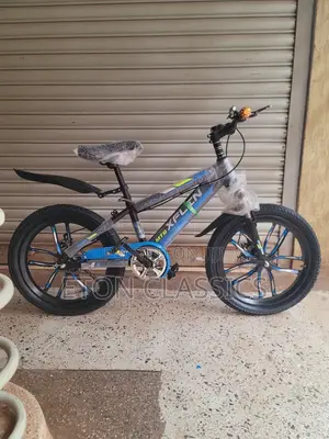 Photo - 8 to 13 Year Old Blue Mountain Bike