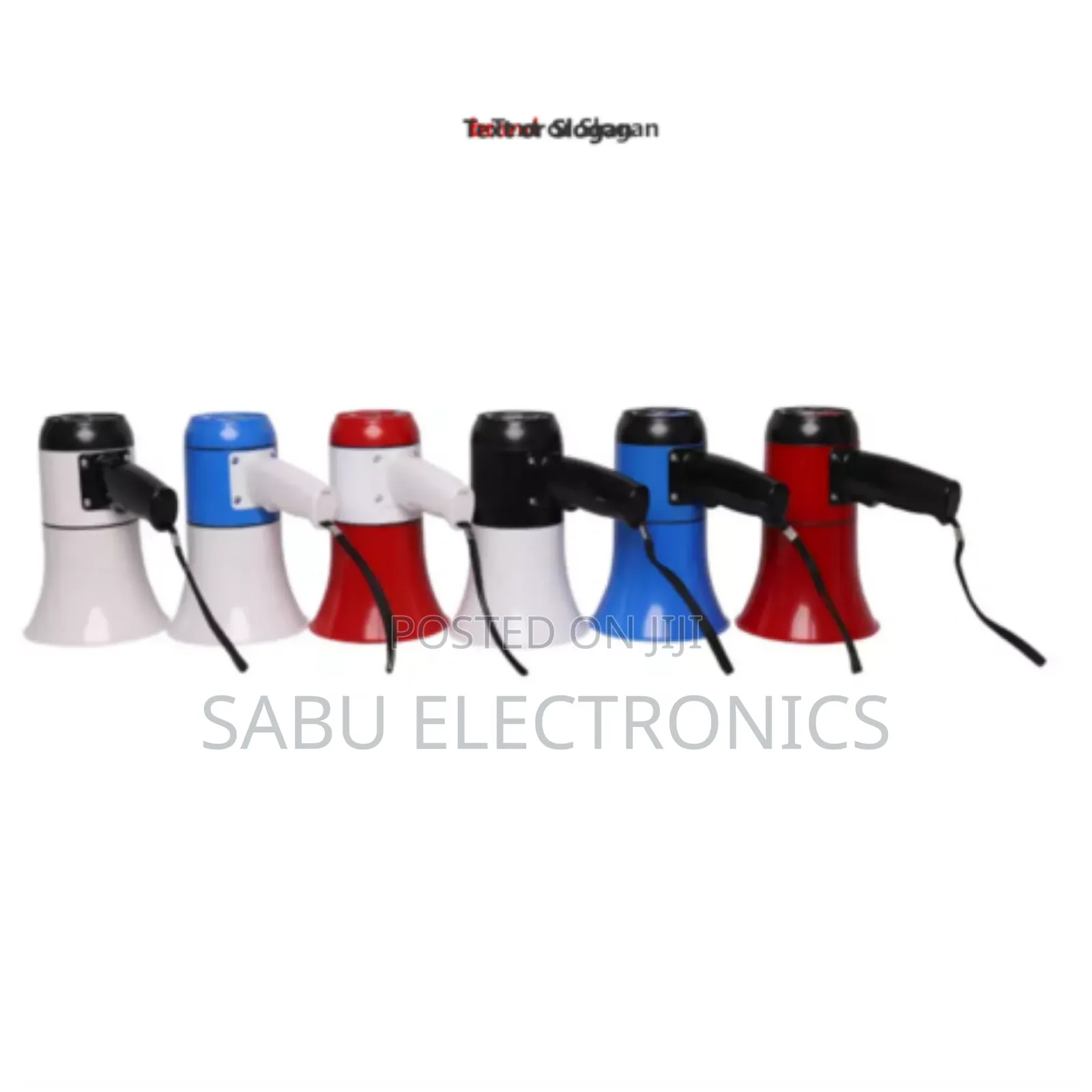 Rechargeable Megaphone With Usb Port and Bluetooth