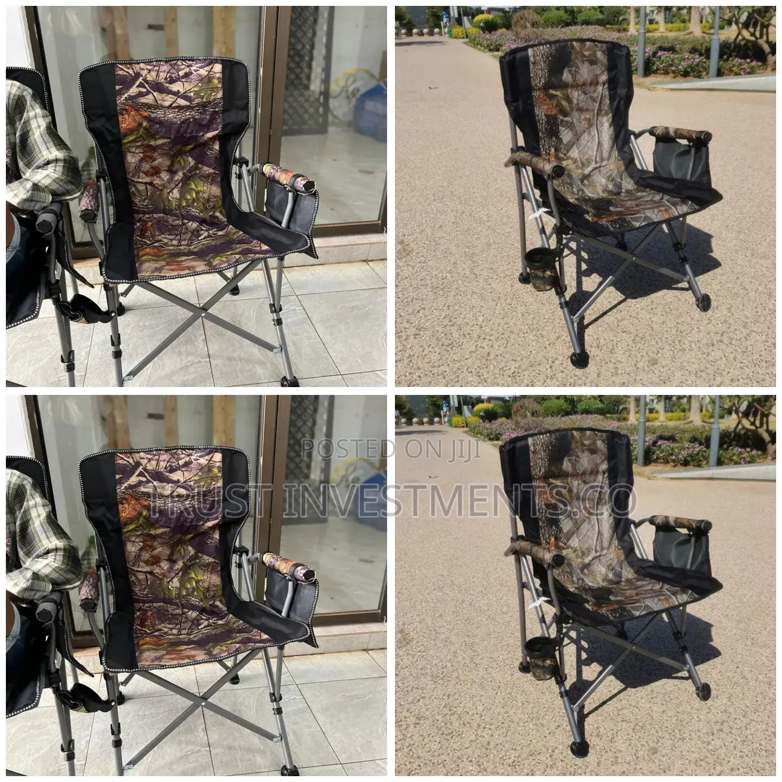 .Outdoor Folding Lounge Chair Beach Chair - Blue, Red, Green