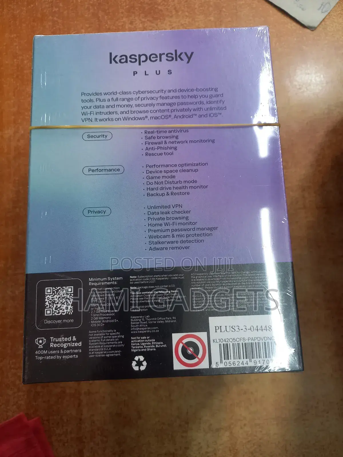3user Kaspersky PLUS Internet Security