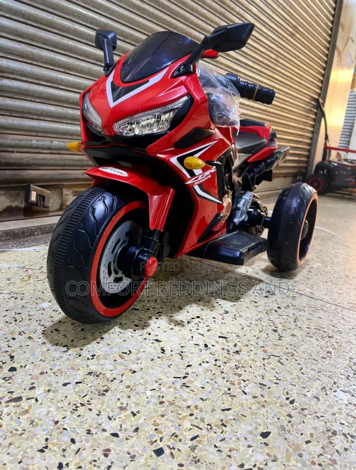 Rechargeable Motorcycle Red