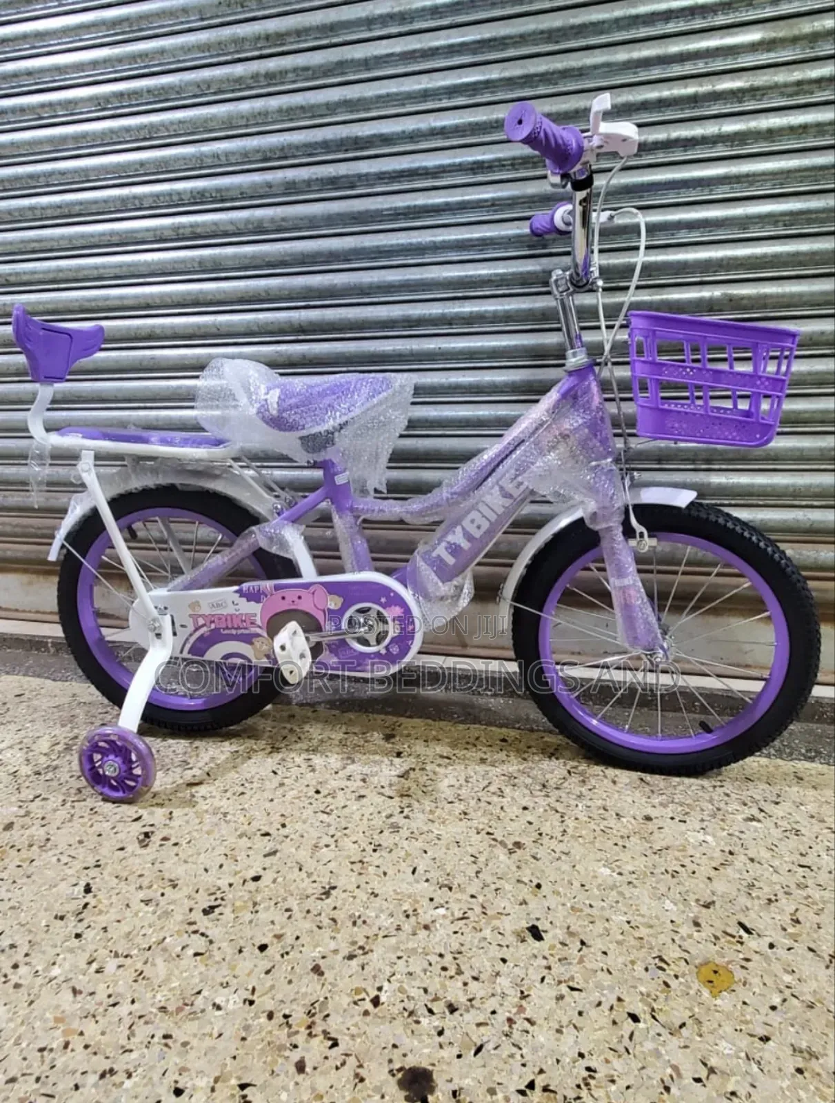 Kids Bicycle Purple Size 12 16