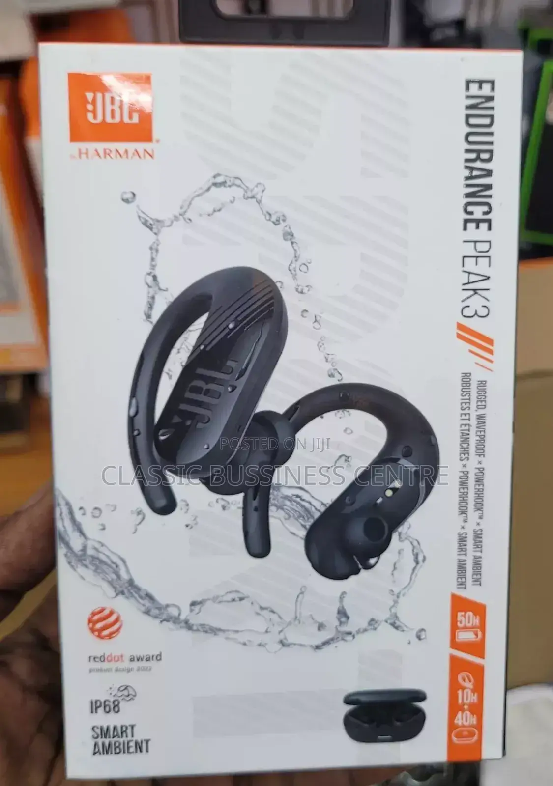 JBL Endurance Peak 3 Earbuds