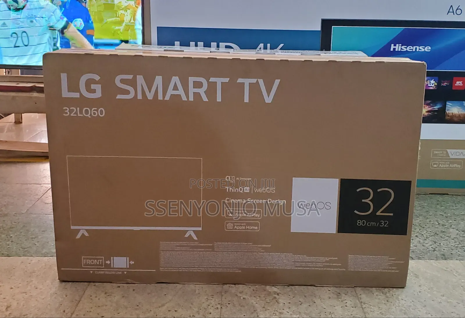 Lg 32-Inch Hd Led Smart Tv With Free-to-Air Decoder(32lm637)