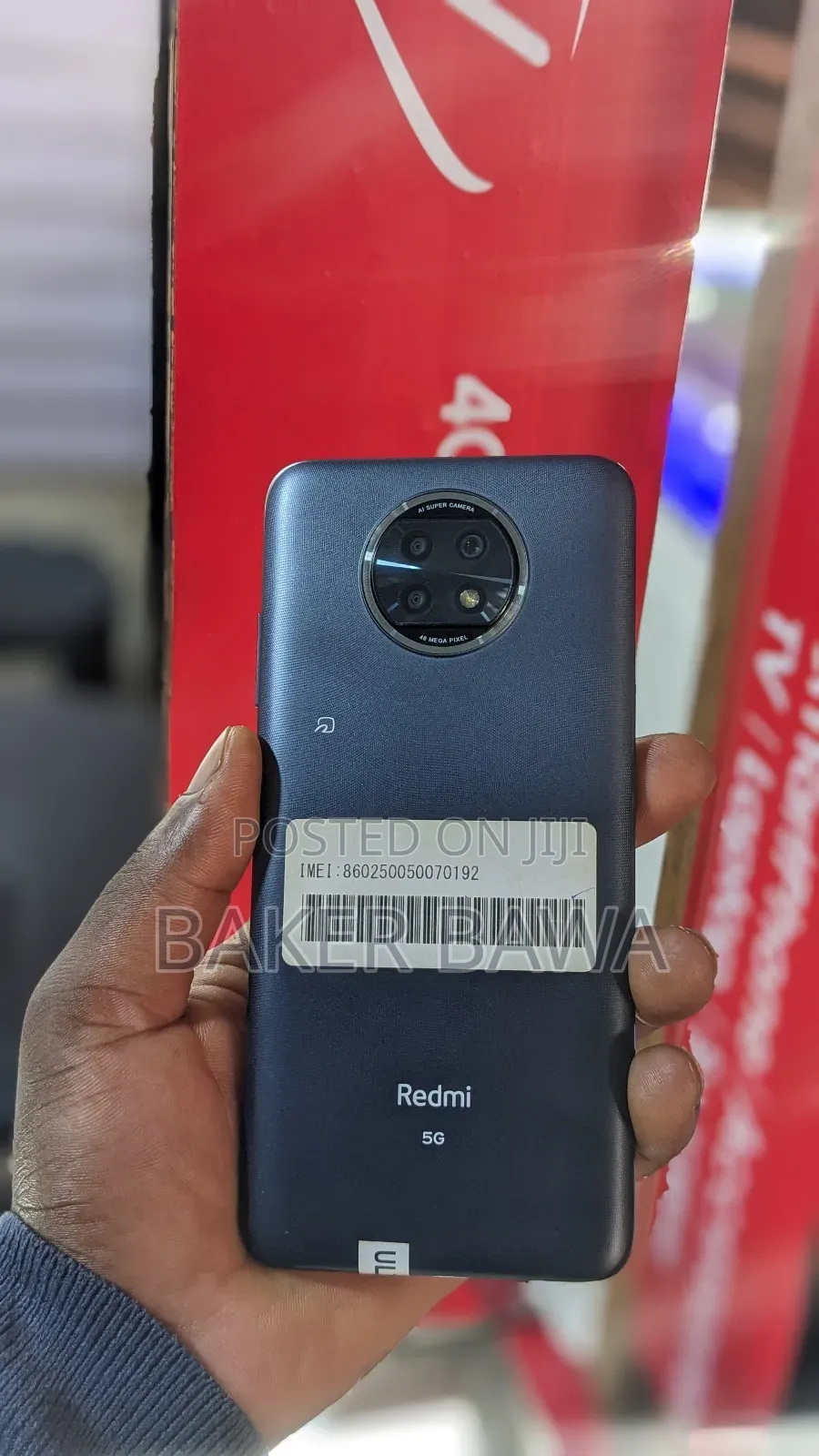 Xiaomi Redmi Note 9T 5G 64 GB Black