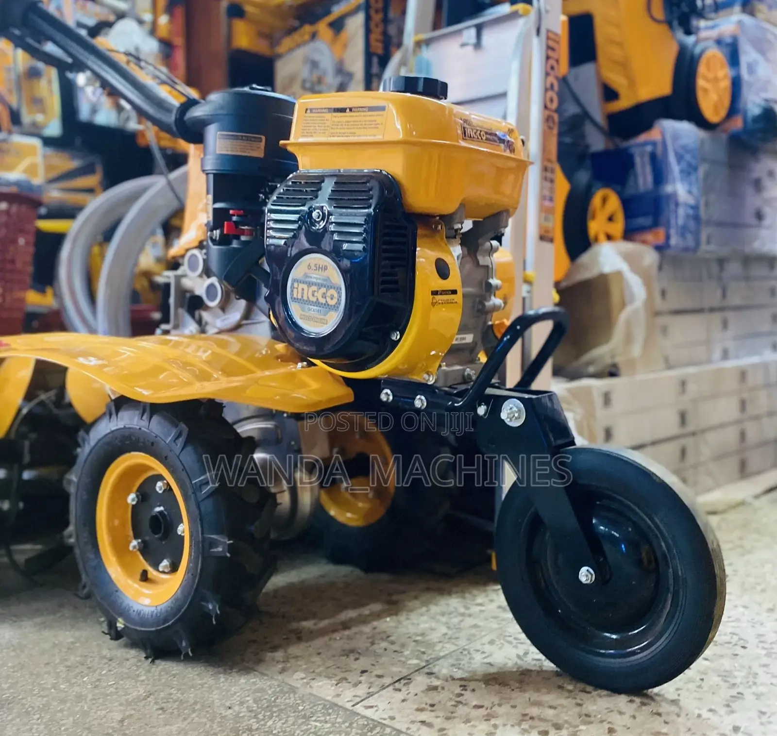 Gasoline Garden Tiller Ingco Brand