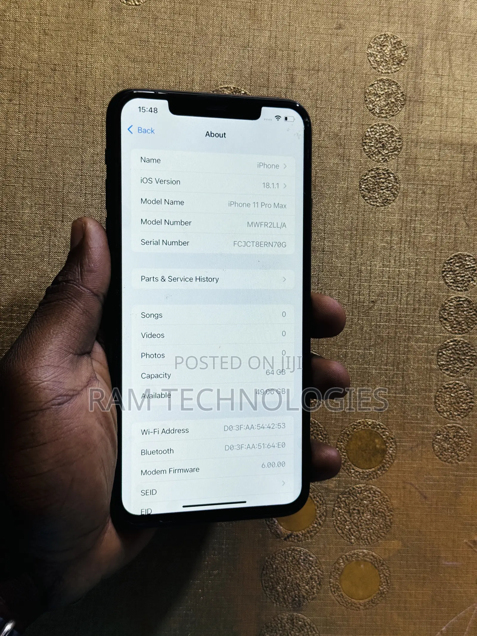 Apple iPhone 11 Pro Max 64 GB Gray