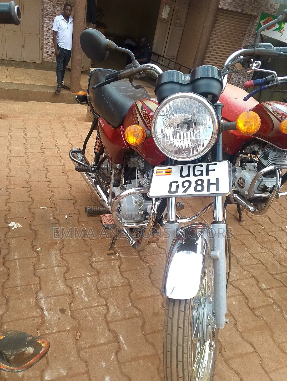 Bajaj Boxer 100 2024 Red
