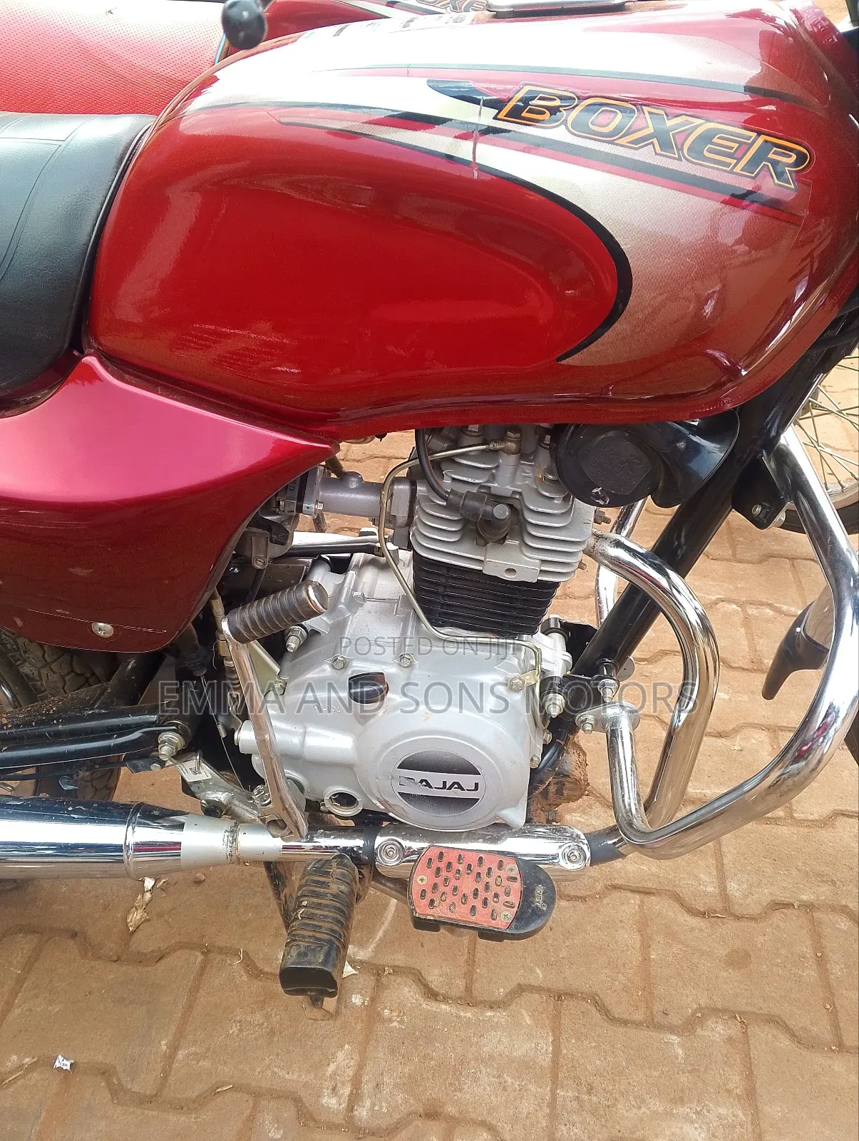 Bajaj Boxer 100 2024 Red