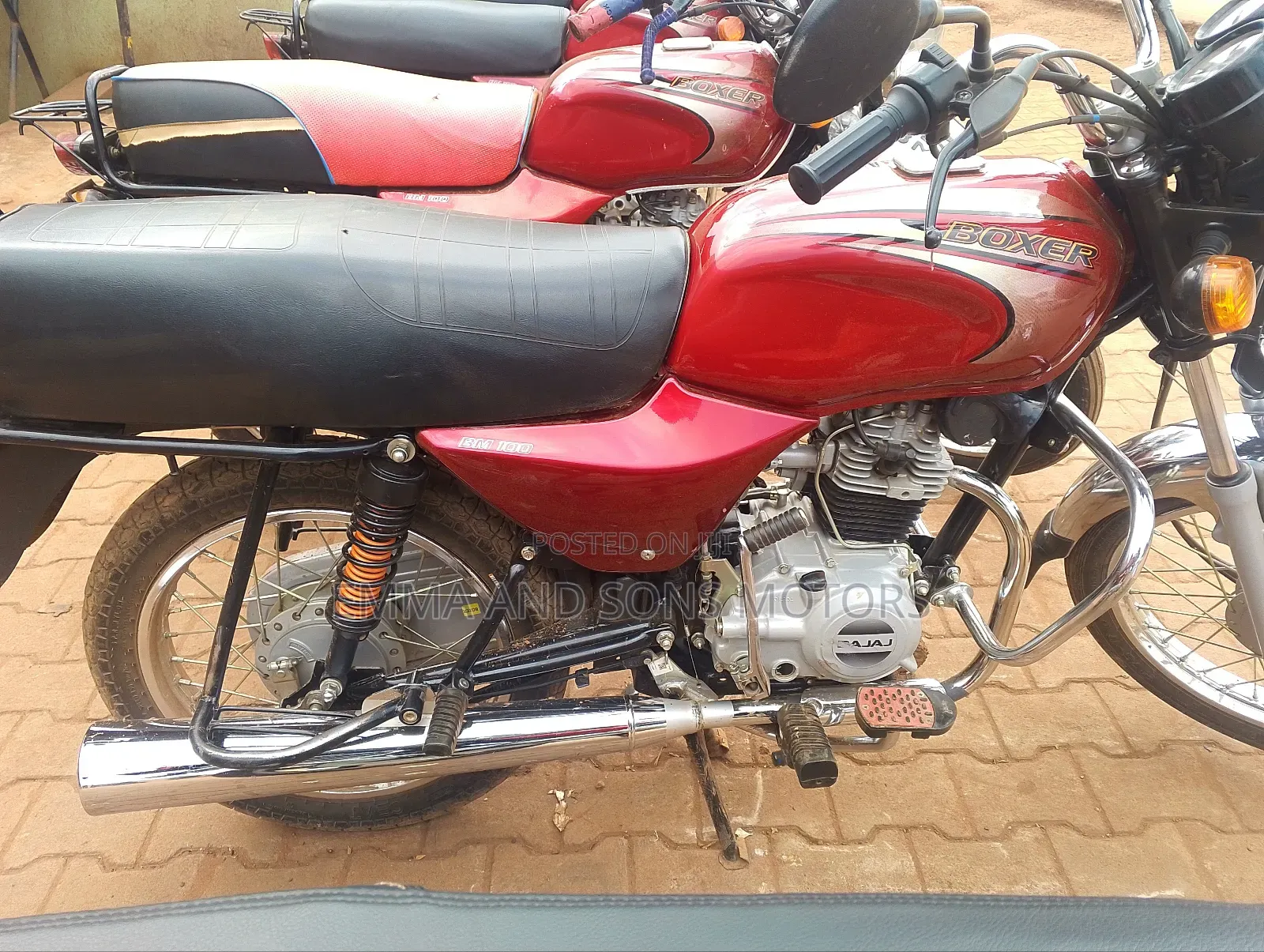 Bajaj Boxer 100 2024 Red