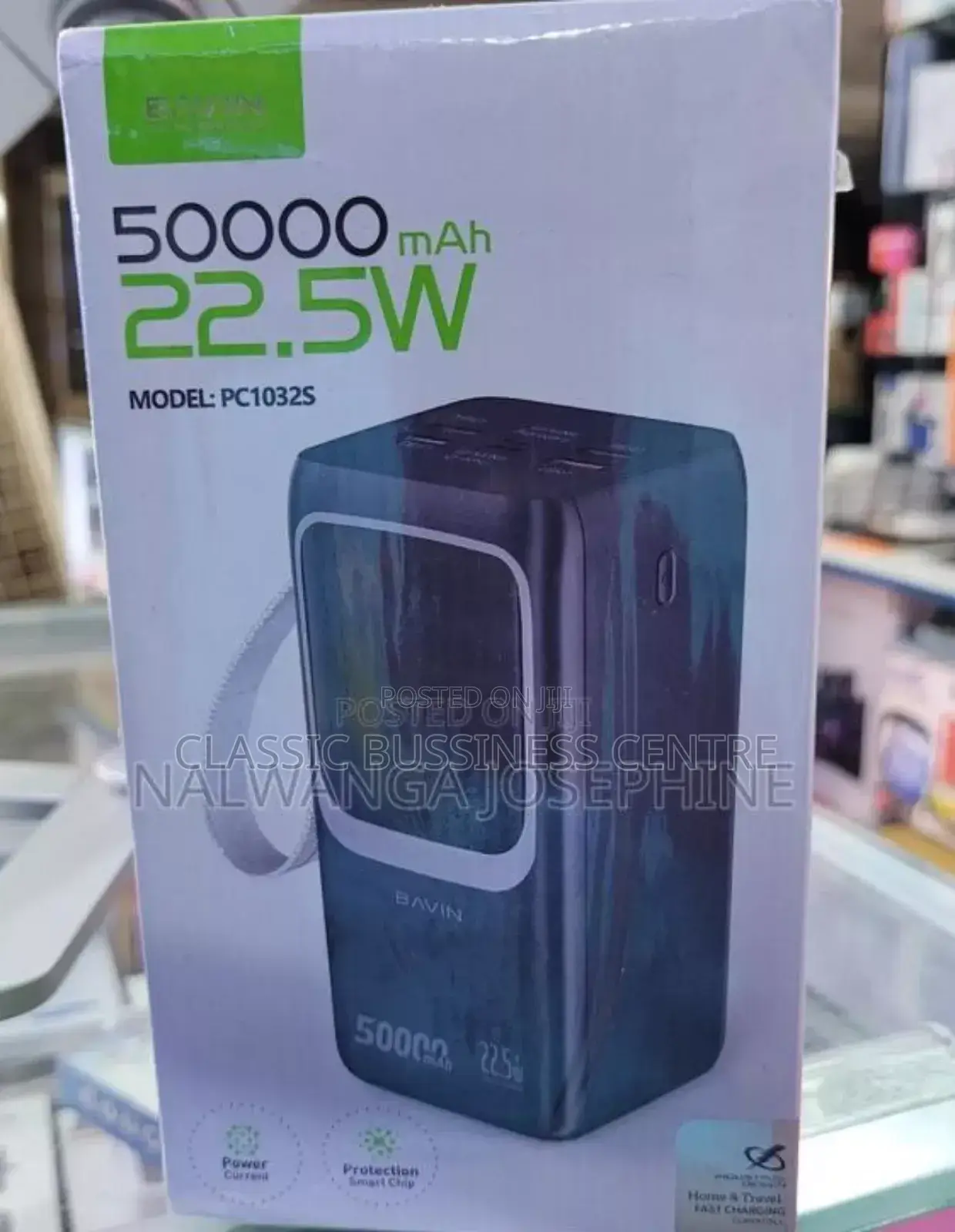 59000mah Fast Charge Bavin/22.5w Bavin Powerbank 50000mah