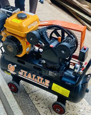 Gasoline Air Compressor Double Piston 50L