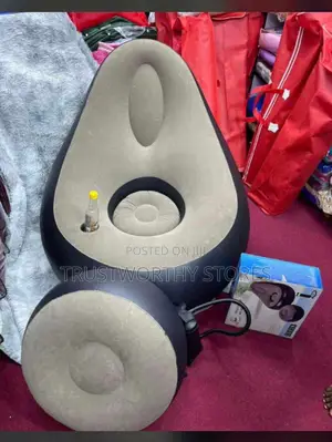 3 In 1 Inflatable Relaxing Chair With Footrest