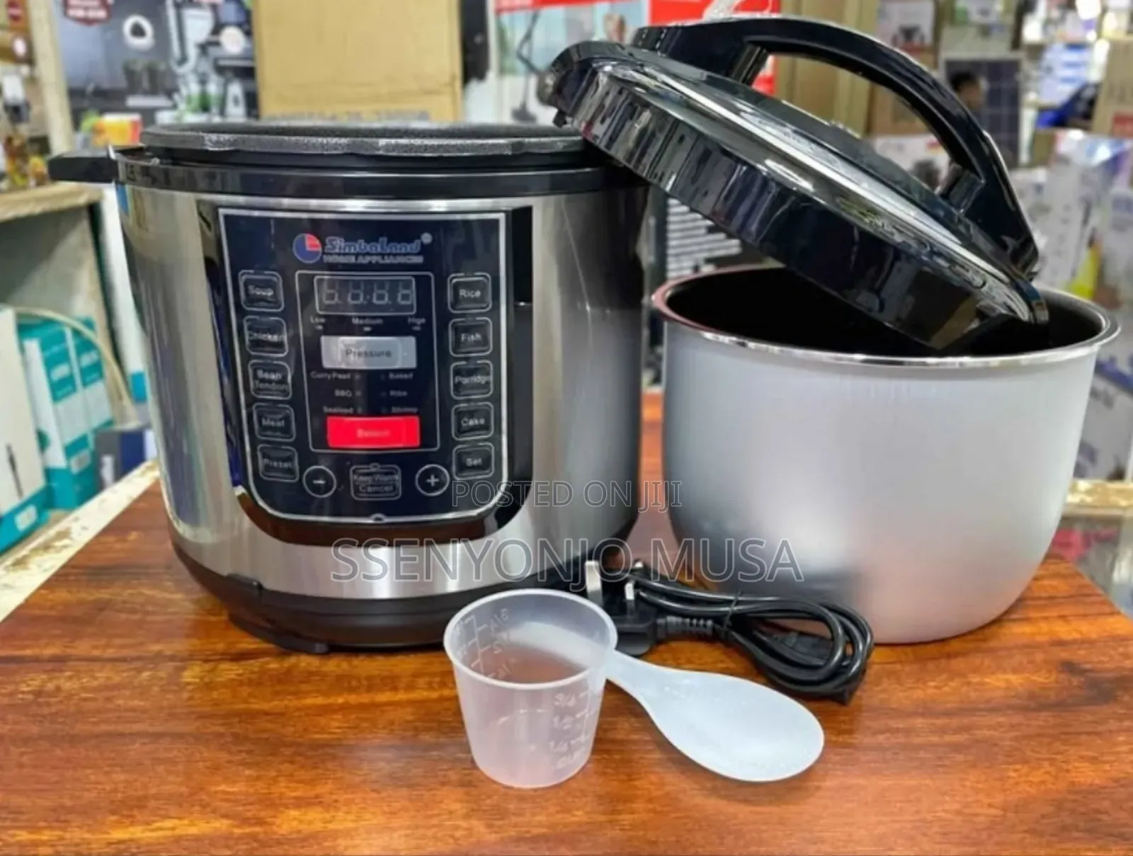 Simbland Electric Pressure Cooker - 7.0l, 14-in-1, 1000watts, Multi.