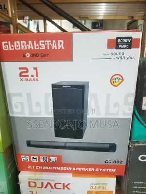 Globalstar Soundbar 2.1channel X-Bass Multimedia Speaker